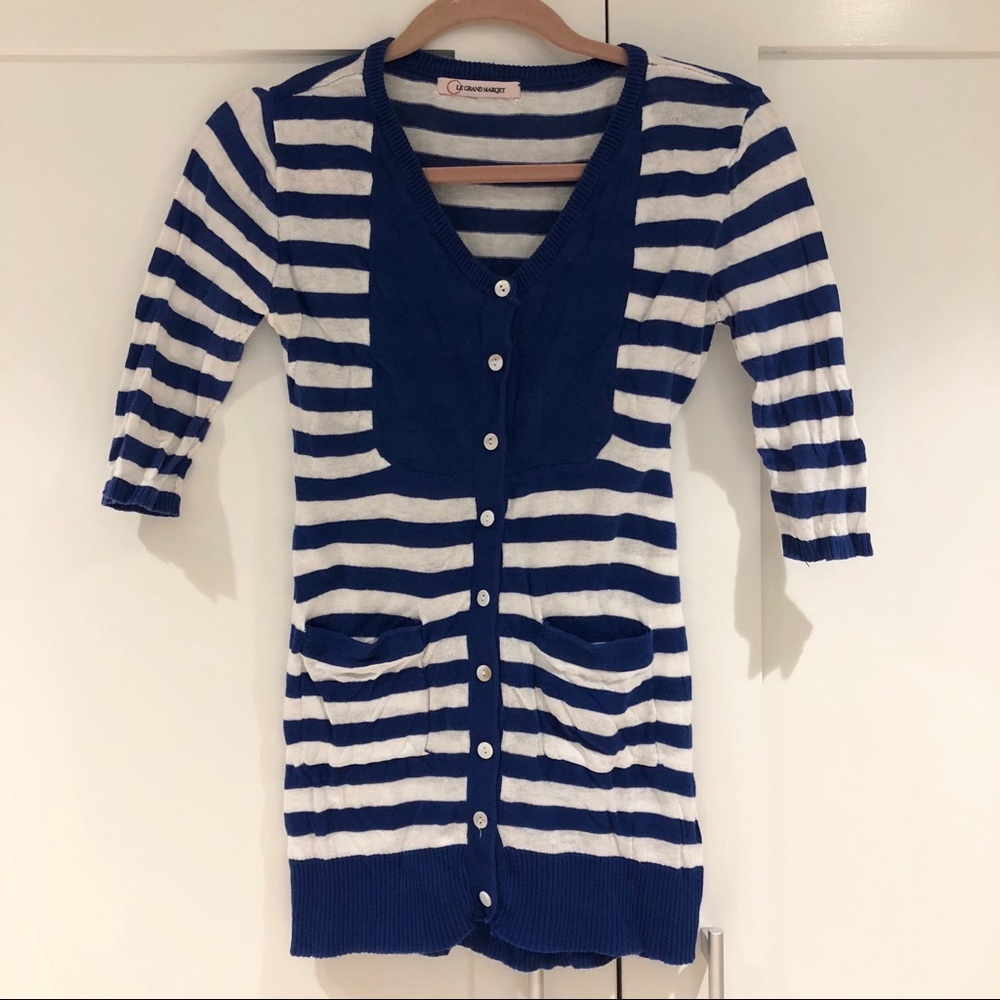 Cute striped tunic top!
